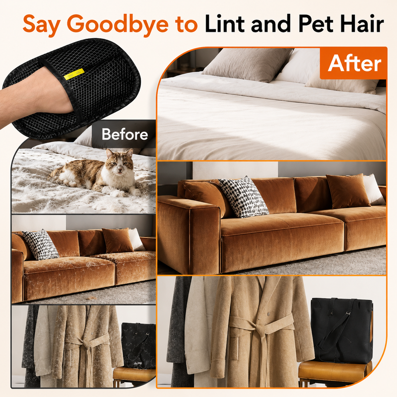Premium Pet Hair Remover Glove